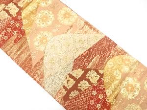 遠山蜀江文織出し袋帯